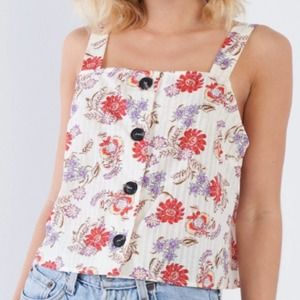 NWT Boho Floral Tank
